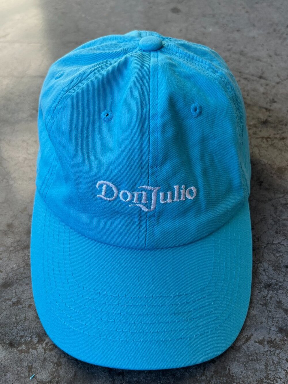 DonJulio Tequila Blue Baseball Cap Hat 100% Cotton Adult One Size Fits Most